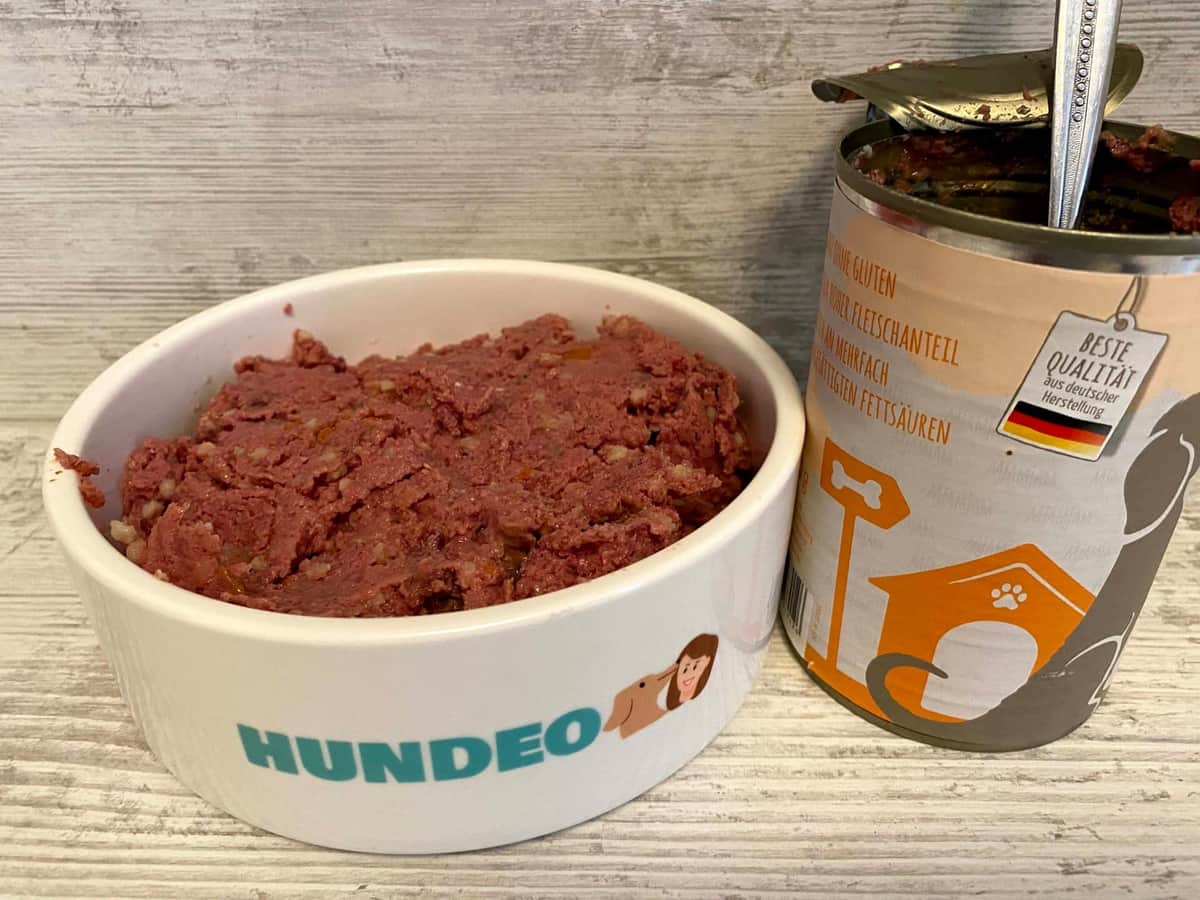 MjAMjAM Hundefutter Dose im Test