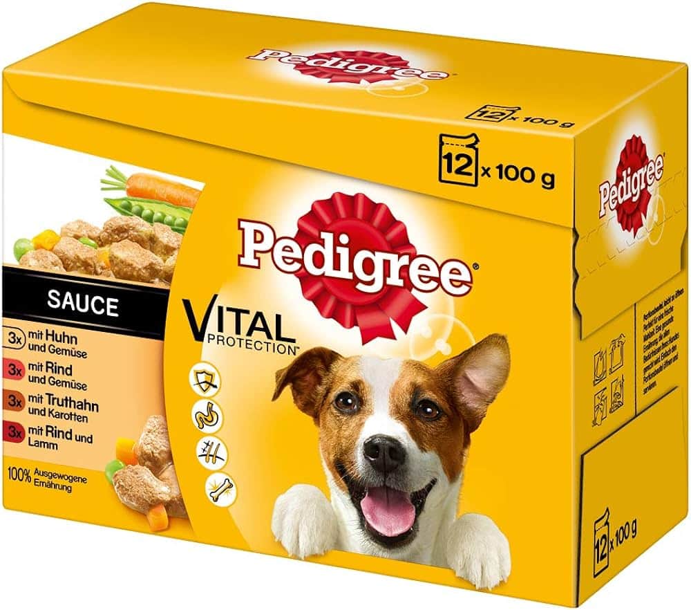 Adult mit Rind & Gemüse Verpackung im Hundeo-Test