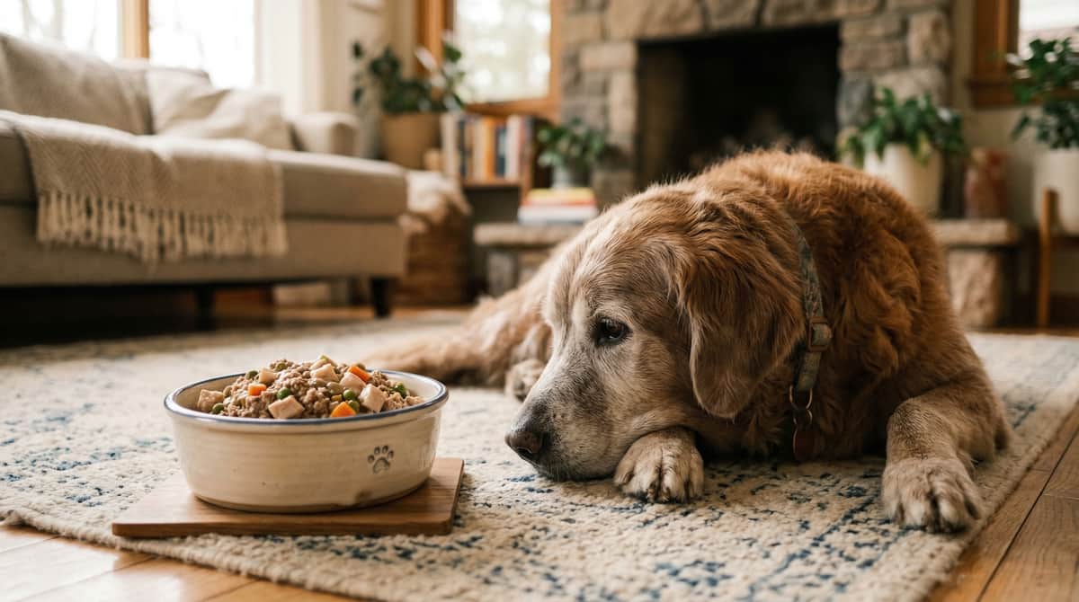 Seniorenfutter für ältere Hunde