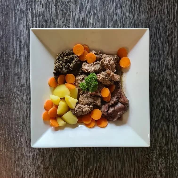 Rinder-Gemüse-Teller