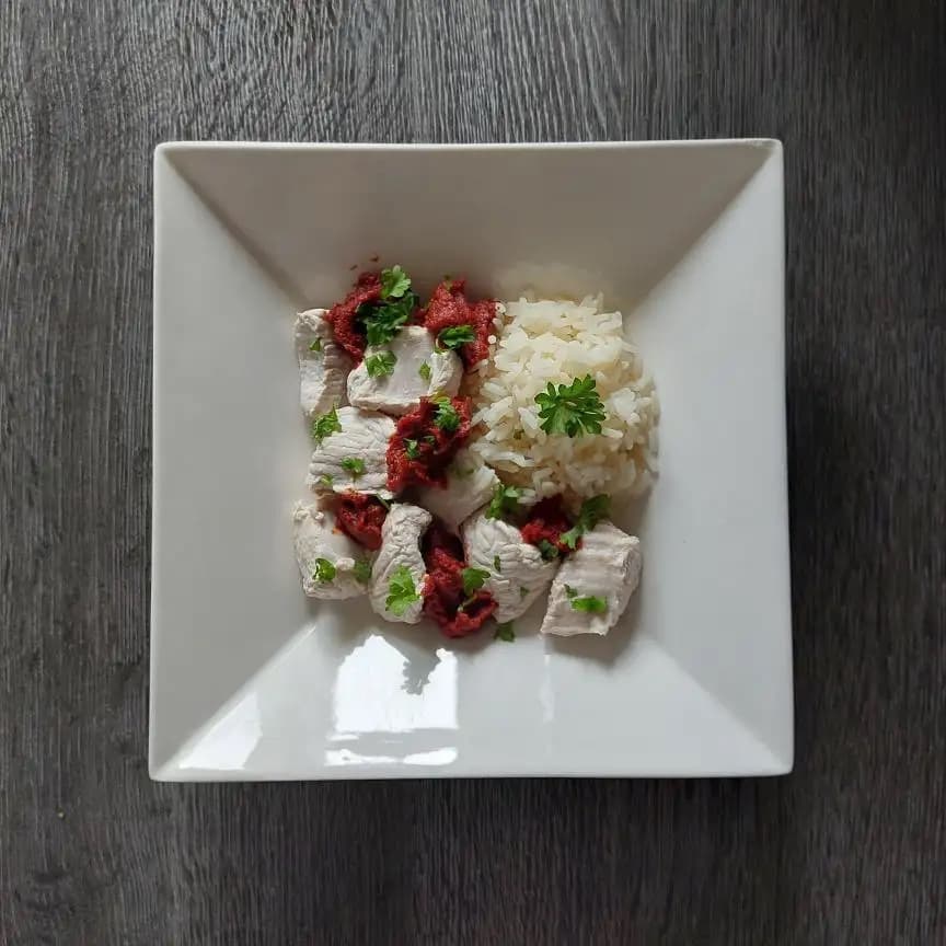 Schonkost-Reis mit Hühnchen