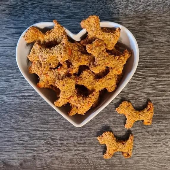 Teewurst-Karotten-Kekse