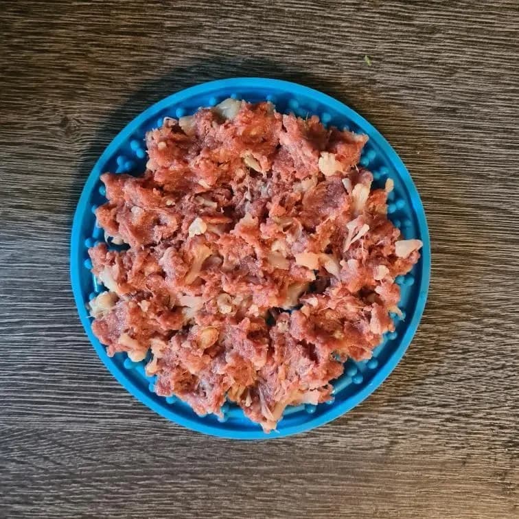 Rinderhack-Karotten-Teller