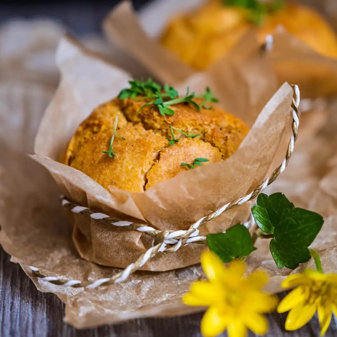 Polenta-Muffins