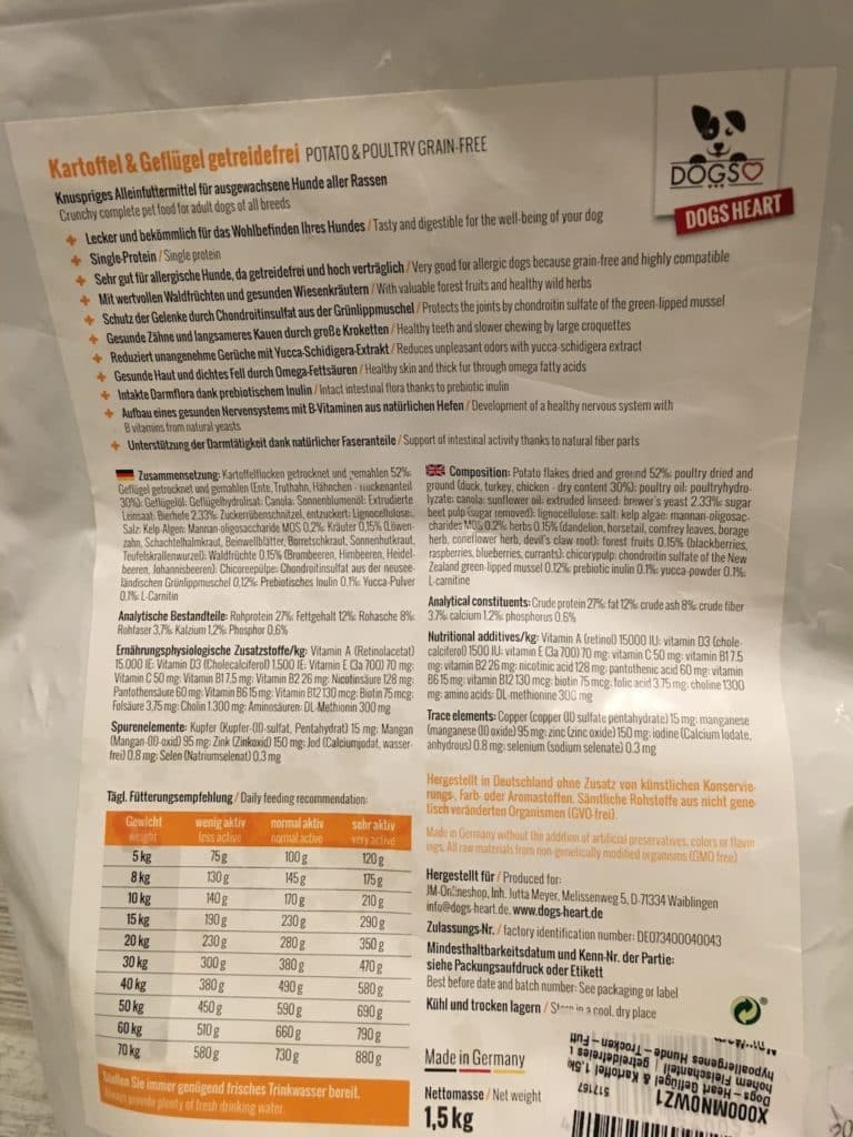 Lamm & Süßkartoffel, Trockenfutter