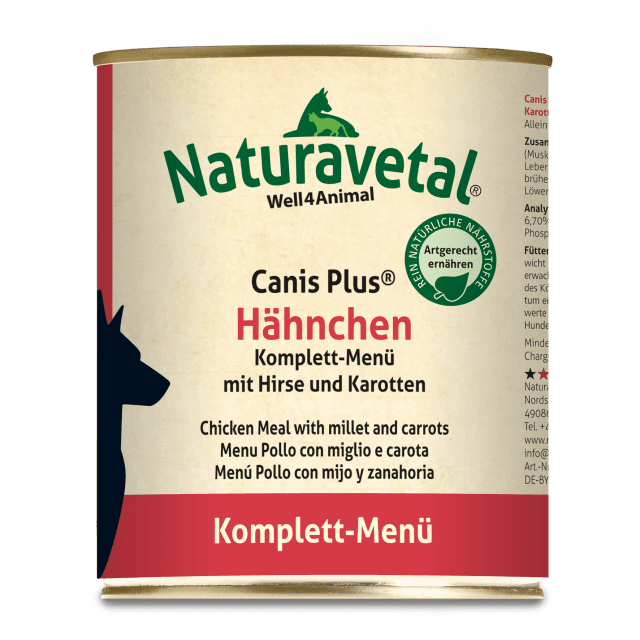 Canis Plus Hähnchen Komplett-Menü