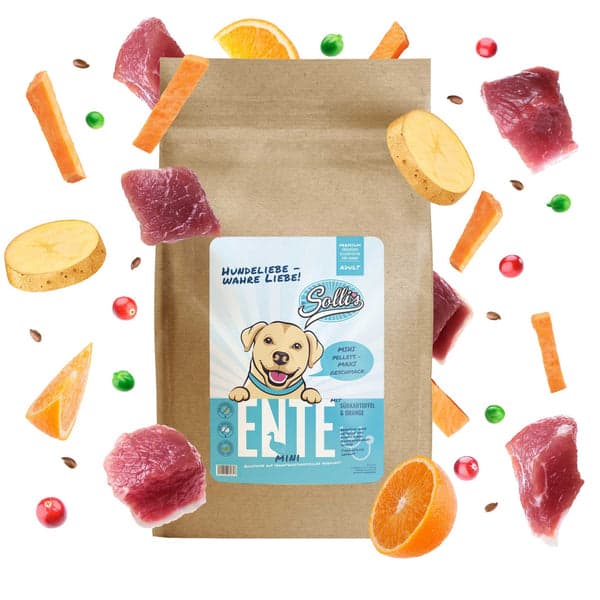 Trockenfutter Ente-Minis