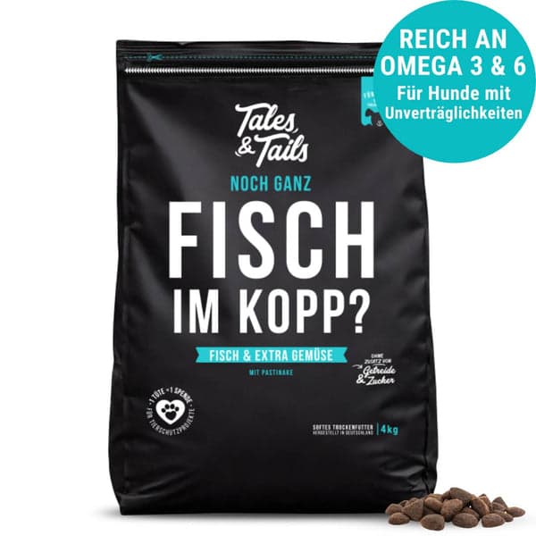 Noch ganz Fisch im Kopp? (Trockenfutter)