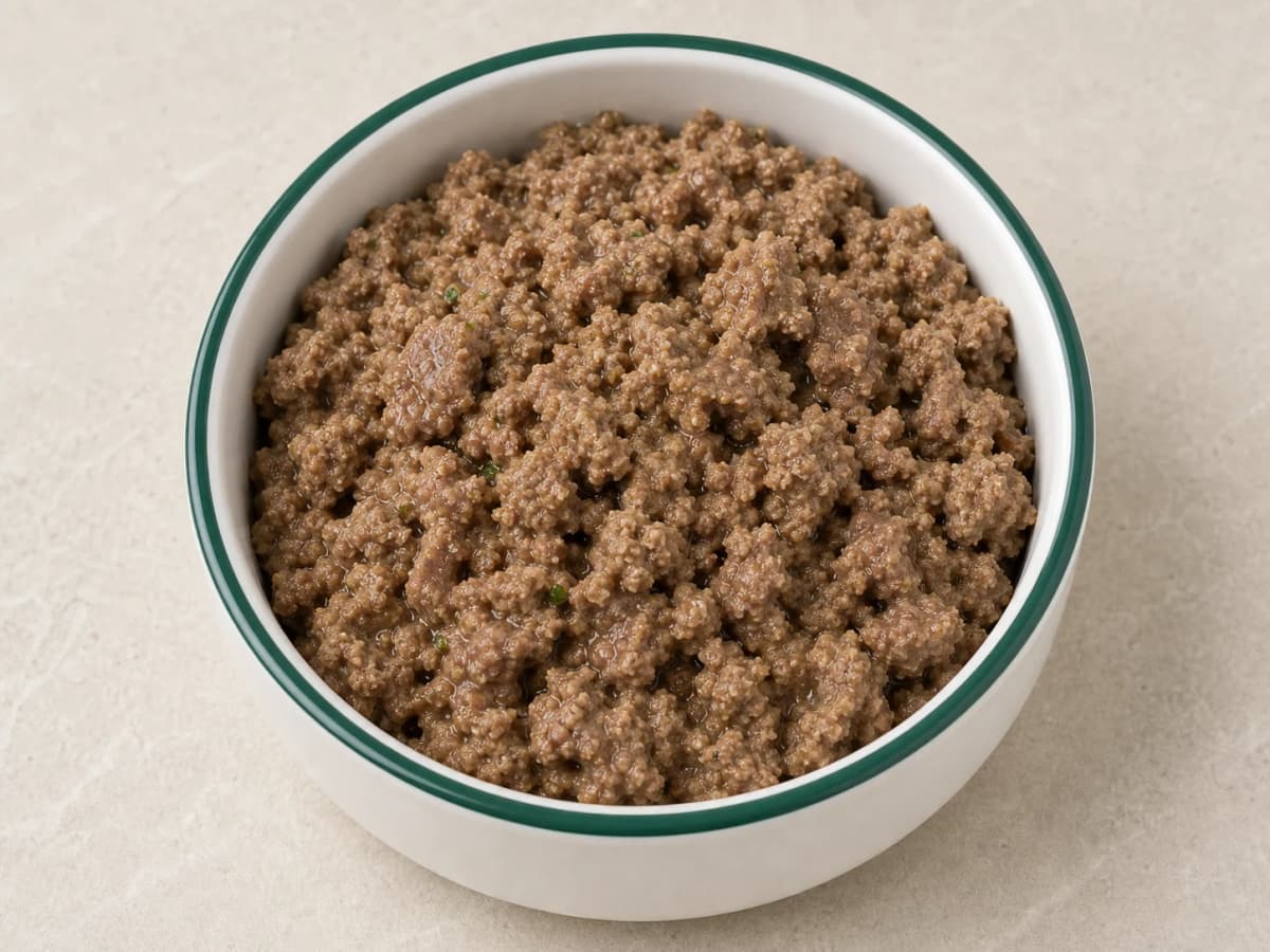 Classic Rind mit Amaranth (Nassfutter) im Hundeo-Napf