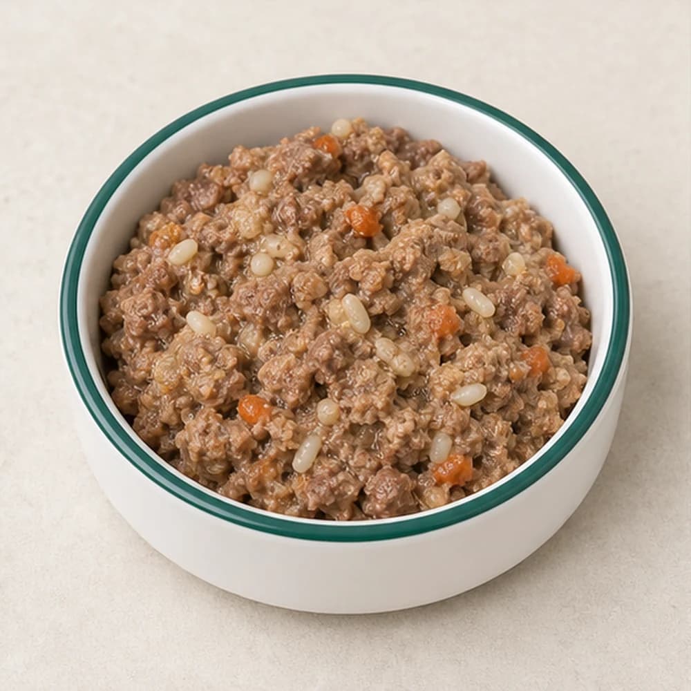 Terra Canis Classic Rind (Nassfutter) im Hundeo-Napf