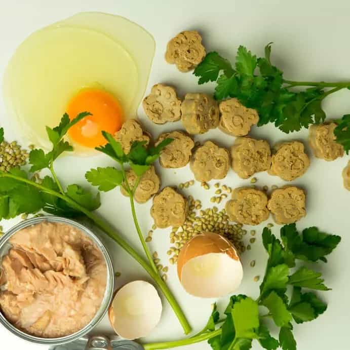 Tuna Buckwheat Biscuits