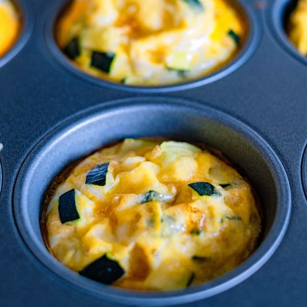 Mini Courgette Quiches