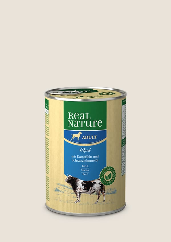 Original Adult Rind mit Kartoffeln